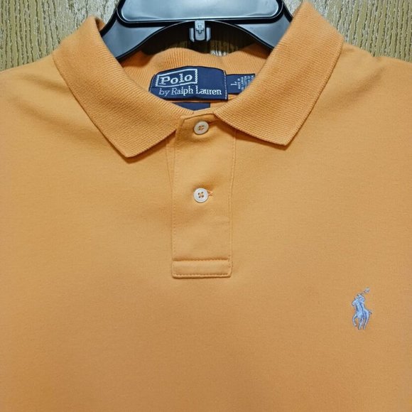 Polo (Ralph Lauren)-(Orange)-(Pre-owned)-(New Condition)-(Size L)-$30.00 - Picture 4 of 4